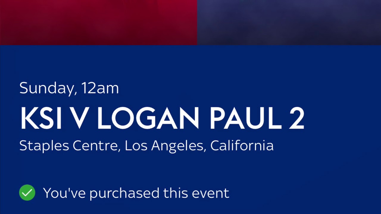 CLICK ON THIS VIDEO IF YOU WANT TO WATCH KSI VS LOGAN 2 FOR FREE #KSI #KSIVSLOGAN2 #LoganPaul ...