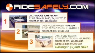 Explore Online Vehicle Auctions: Cars, SUVs, Trucks, Vans & Motorcycles | Bid & Win at RideSafely