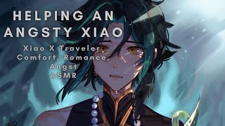 Helping An Angsty Xiao (Xiao X Traveler) (Comfort) (Romance) (Angst) ASMR