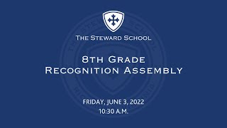 8th Grade Recognition Assembly