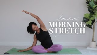 2 minute Morning Yoga Stretch