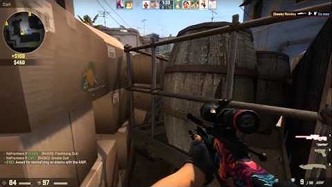 MOST INSANE JUMP SHOT HEADSHOT WALLBANG CS GO MIRAGE