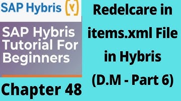 redeclare attribute in hybris | hybris data modeling |items.xml in hybris|sap hybris commerce|Part48