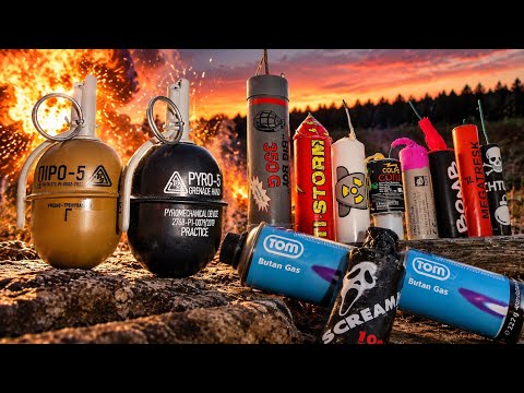 Firecrackers Compilation XXL Polenböller im Test! 💥
