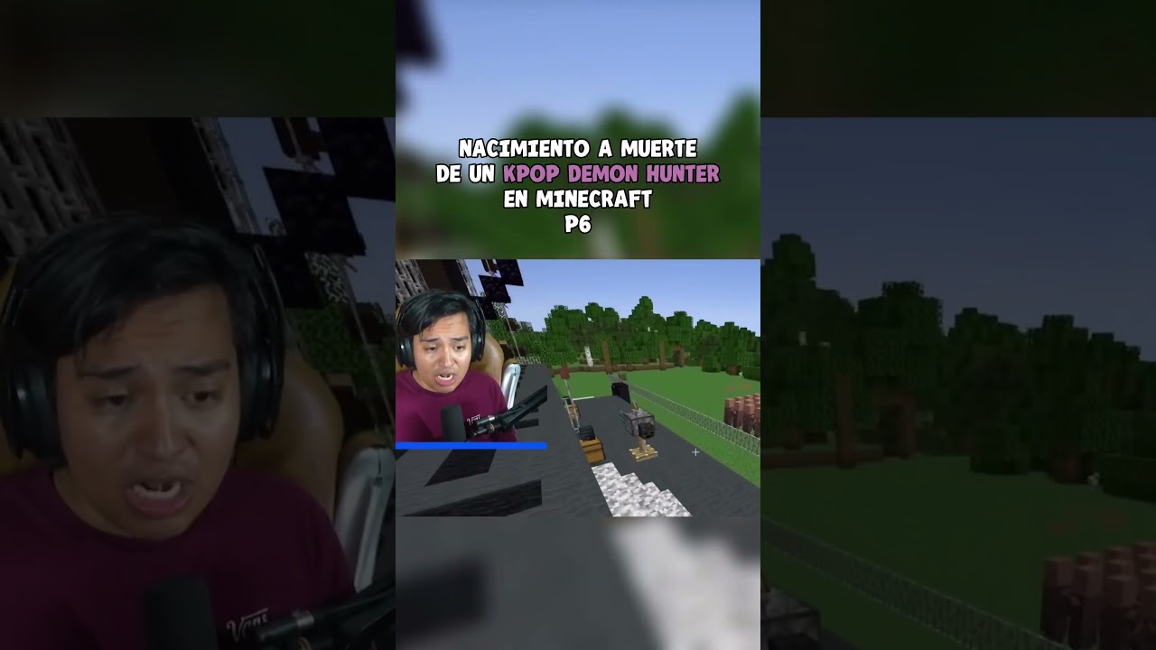 Nacimiento a Muerte de un KPOP DEMON HUNTER en Minecraft - P6 #minecraft #shorts