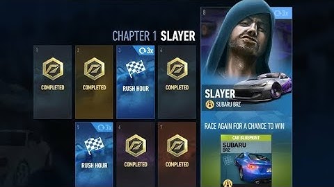 NFS No Limits - Chapter 1 - SLAYER - Unlocking new cars
