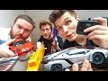 Die NERF RENNSTRECKE | Welcher Wagen ist schneller?