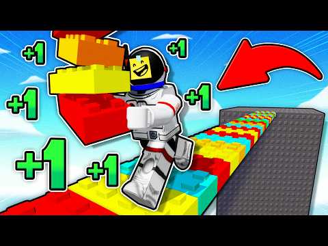 Gathering Trillions of BRICKS to Escape in Roblox