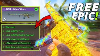 New M16 Gunsmith Loadout with Fast ADS + Zero Recoil in season 2 | M16 Gunsmith attachments Season 2