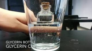 2017 McMaster Physics 1A03 Lab 5 - The Invisible Bottle