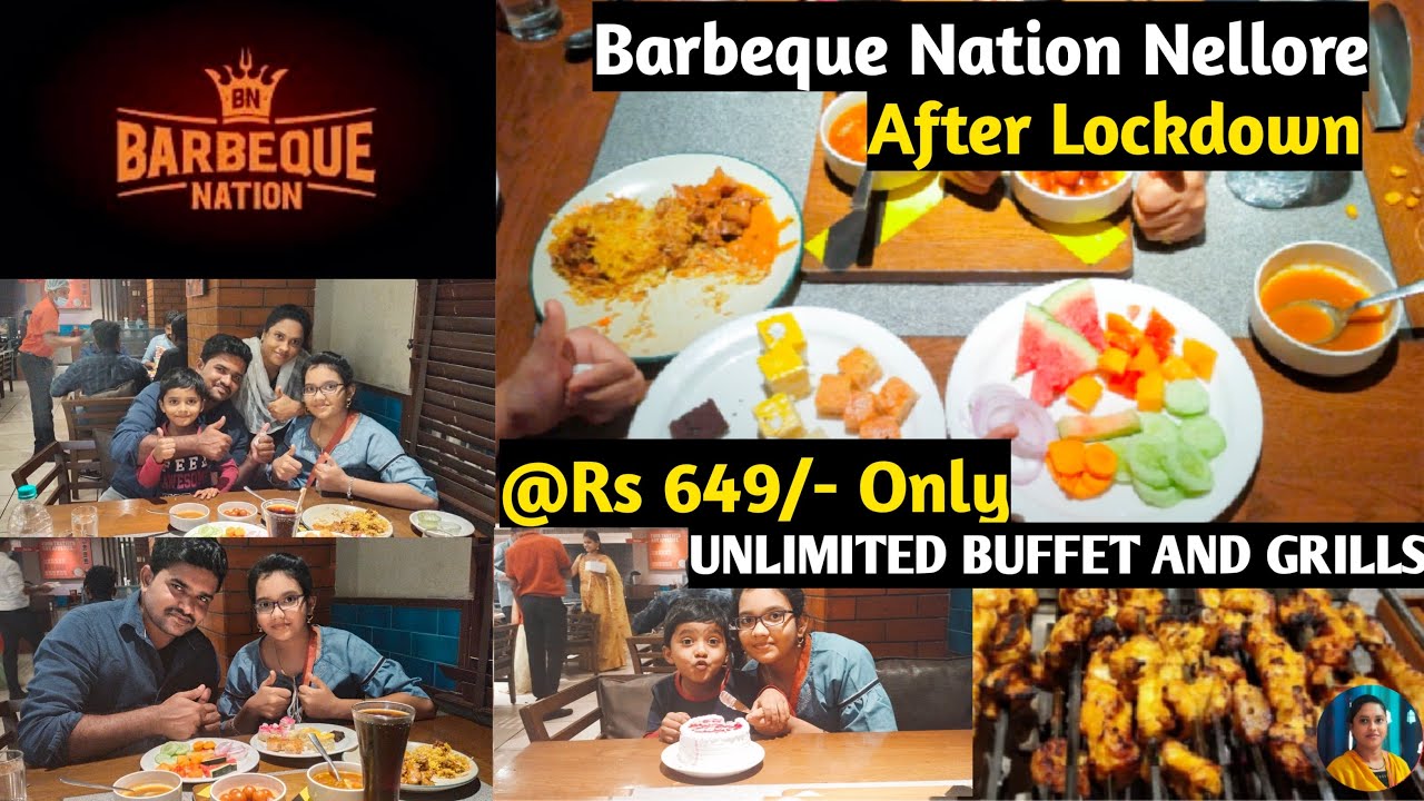 Barbeque Nation Unlimited Buffet in just 649rs ll Unlimited food, grills and kababs ll BN