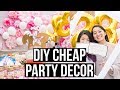DIY Cheap and Easy Dollar Store Party Decorations  Eva ...