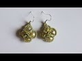 How To Make Earrings Young Greens DIY Crafts Tutorial Guidecentral