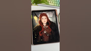 Stana | Dungeons & Dragons Character Commission | Procreate Process Video