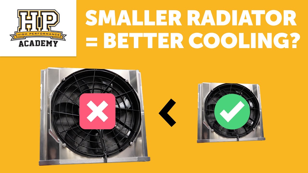 Your Radiator Is Too BIG! (Maybe)