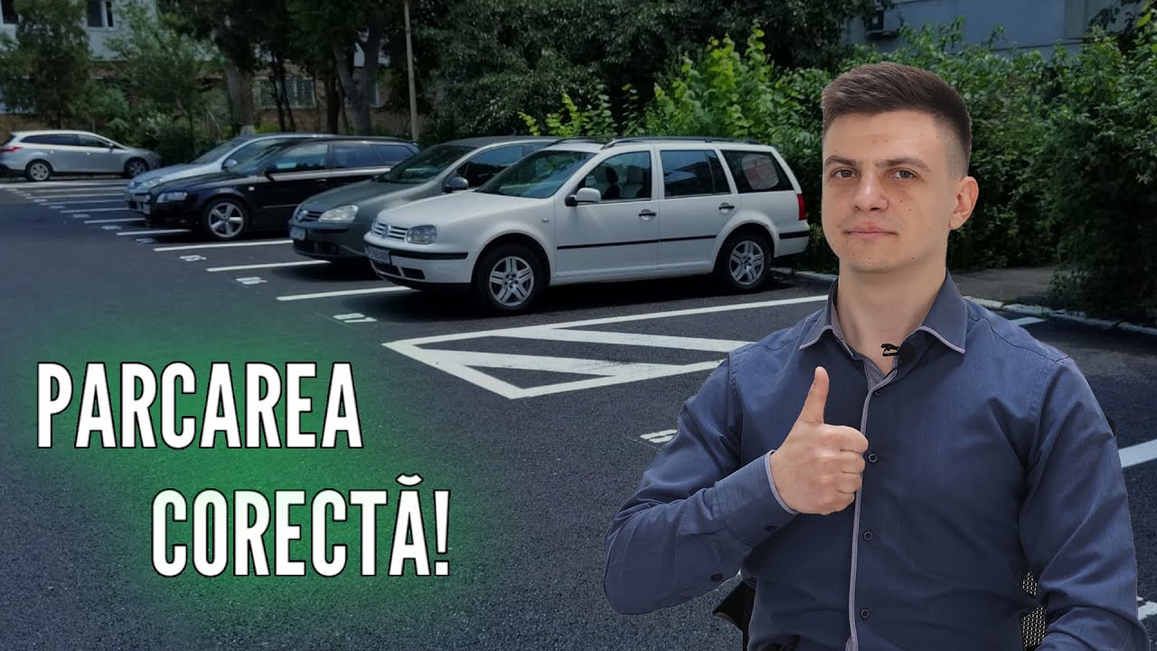Tema 4.6. Oprirea și staționarea voluntară. Parcarea. Chestionare auto rezolvate. Examen teoretic.