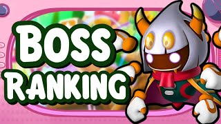 Ranking Kirby: Triple Deluxe's Bosses!