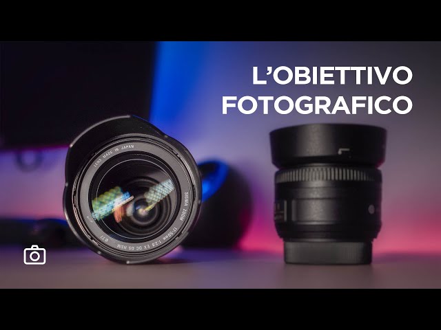 L'obiettivo fotografico -  lunghezza focale, angolo di campo e diaframma | Corso di fotografia