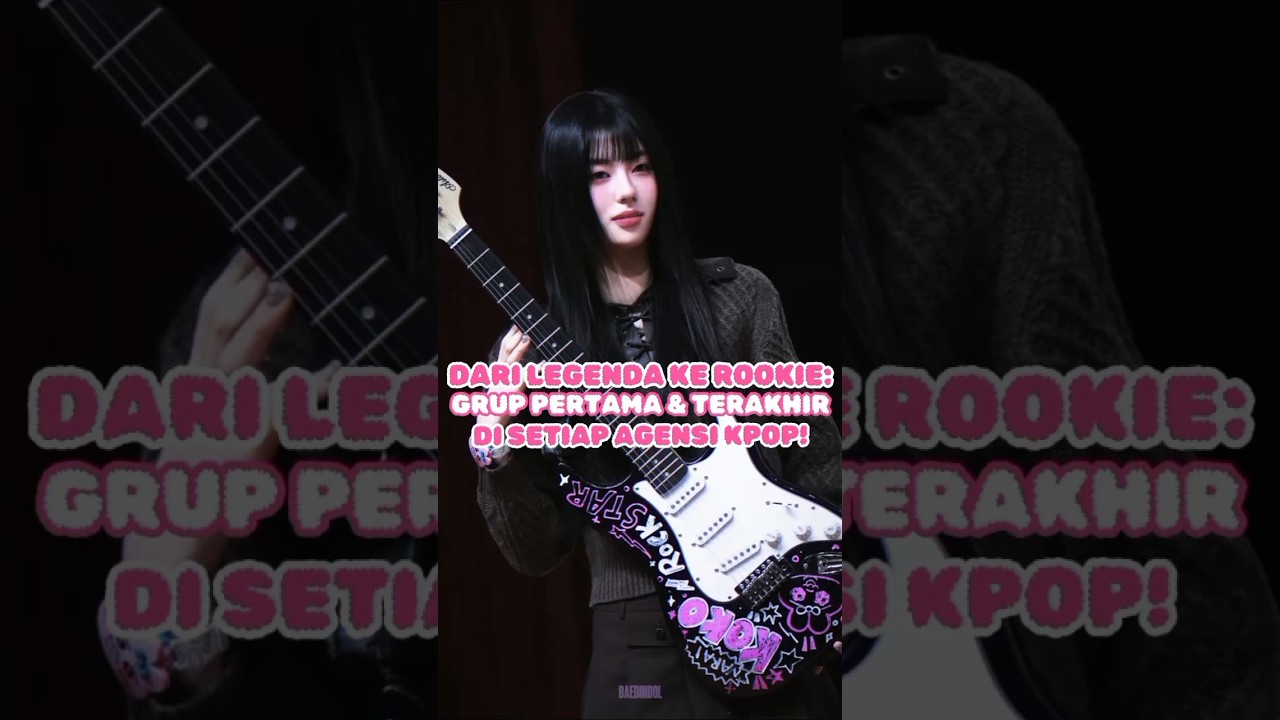 dari legend ke  rookie : grup pertama & terakhir setiap Agensi 