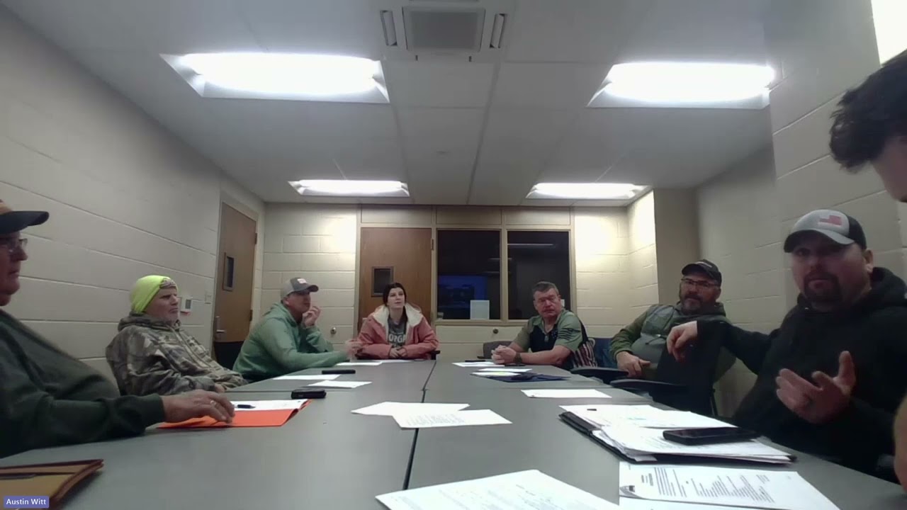 Dunn County Fair Board Meeting 01/05/1979