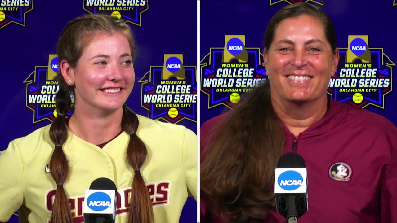 Florida State's Pre Women College World Series Press Conference - YouTube