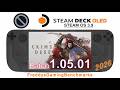 Crimson Desert (Patch 1.05.01) on Steam Deck OLED with Steam OS 3.9