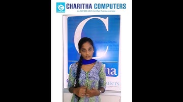 #charithacomputers #bestinstitute #guntur #brodipet #coaching