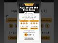 Fastest Java Solution | GCD of Odd and Even Sums | LeetCode🚀 #youtubeshorts #viral #trending #code