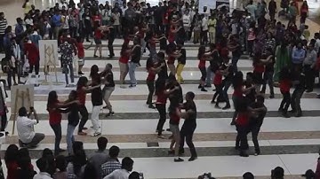 International ZOUK flash Mob Dancevilla productions Thane 2014