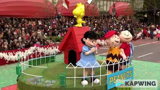 Macys Parade 2010: Snoopy As The Flying Ace Balloon