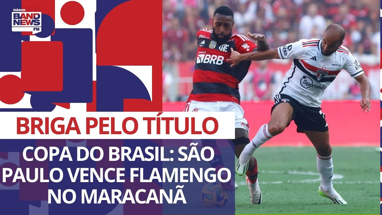 São Paulo bate o Flamengo no Maracanã e se aproxima do inédito título da  Copa do Brasil - Jogada - Diário do Nordeste