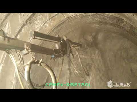Shotcrete - video from CEMEK