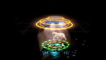 Watch Hologram | Motion Particles | AFTER EFFECTS | Augmented reality