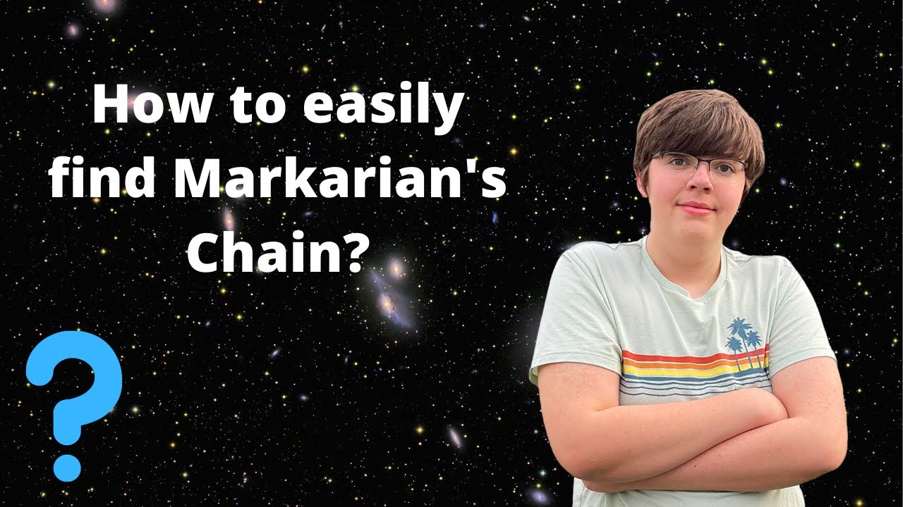 How to find Markarian's Chain in the night sky 