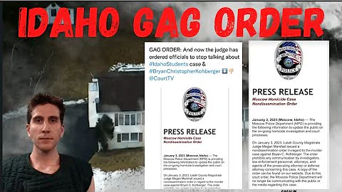 Idaho Gag Order - Bryan Kohberger In Court - PCA S...