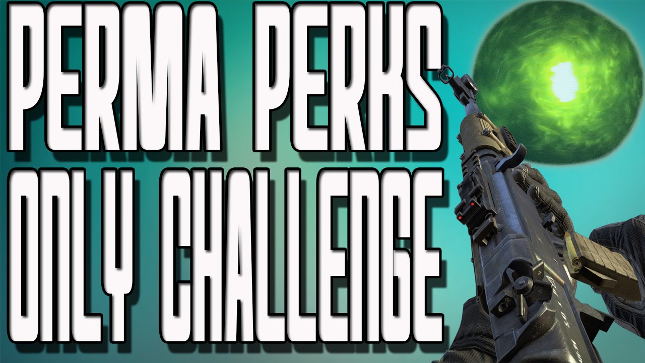 "Black Ops 2 Zombies" ★ PERMA PERKS ONLY Challenge on Buried.... YouTube