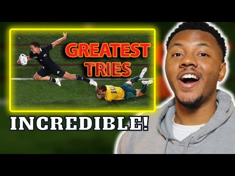 AMERICAN REACTS TO All Time Greatest RUGBY Tries