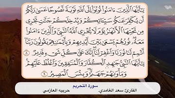 سورة التحريم ٨ -٩