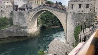 Влог №70 Мостар - ещё один город в копилке | Опасный прыжок с моста