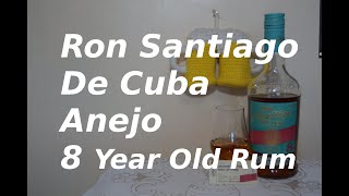 Ron Santiago De Cuba Anejo 8 Year Old Rum