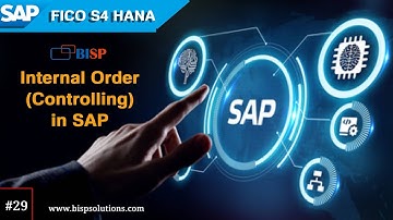 INTERNAL ORDER (CONTROLLING) | What is SAP Internal Order? | SAP Controlling