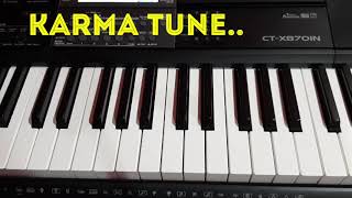 Karma Dhun | Karma tune piano tutorial | Mera Karma tu Dhun sikhe | Piano tutorial for karma tune |
