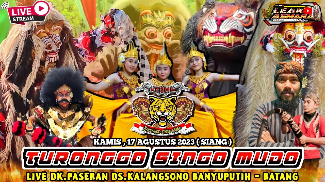 🔴 TSM Live PASERAN-KALANGSONO ( Turonggo Singo Mudo) 🔥