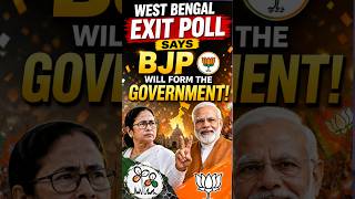 What does the West Bengal Assembly Election 2026 Exit Polls say? TMC or BJP #shorts #westbengalnews