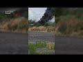 WATCH: Huge smoke cloud as suspected lithium battery fire breaks out at Kent recycling centre