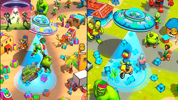 Aliens Vs Zombies : Invasion Game Walkthrough Part 2 - Android,ios Gameplay - L Game Channel 3333