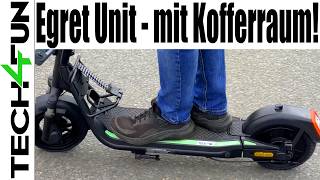 Egret UNIT E-Scooter | 1.890 Watt &amp; Center-Rack | Der Alleskönner?