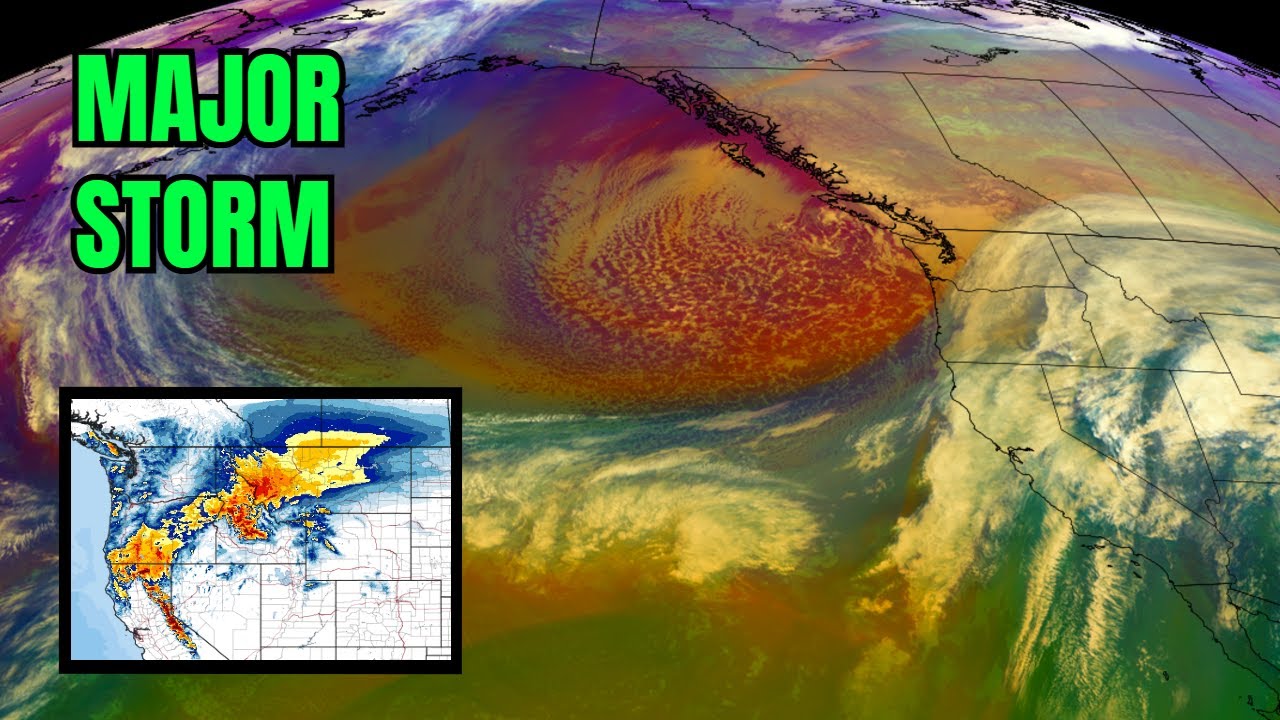 A strong storm continues to slam the west with heavy rain and snow ...