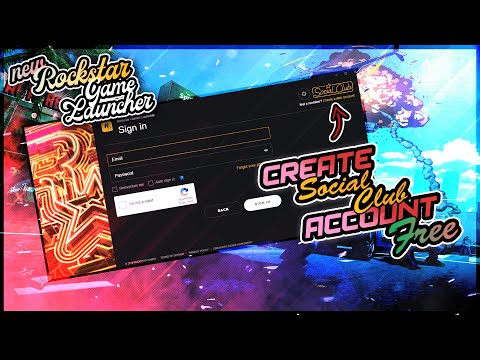 How to create a new account in Rockstar games launcher 2019