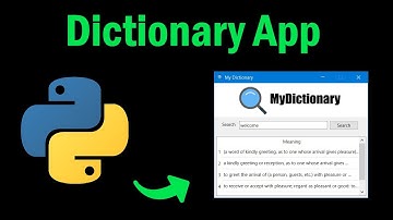 I Created My Own Dictionary App in Python 🔥